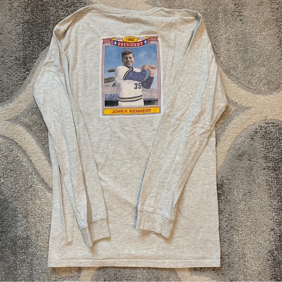 Rowdy Gentleman JFK Baseball Shirt - Picture 1 of 3